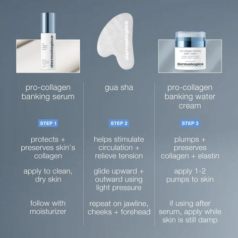 pro-collagen plumping + hydration set with gua sha