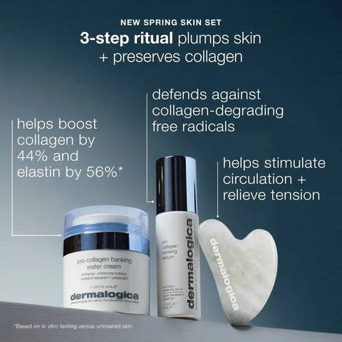 pro-collagen plumping + hydration set with gua sha