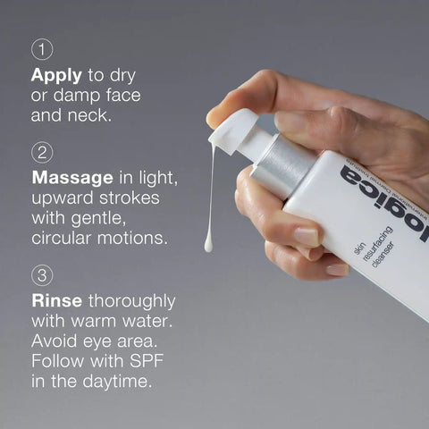 skin resurfacing lactic acid cleanser