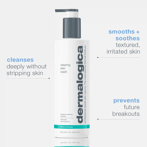 acne clearing skin wash